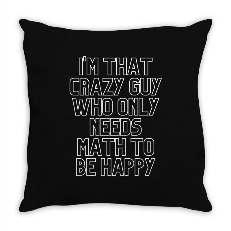 Math Lover Throw Pillow | Artistshot