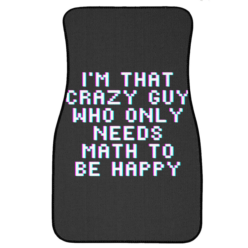 Math Lover Front Car Mat | Artistshot