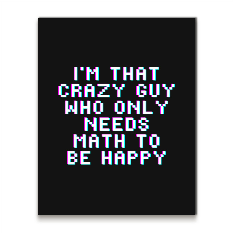 Math Lover Metal Print Vertical | Artistshot