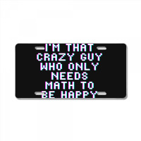 Math Lover License Plate | Artistshot