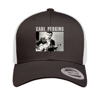 Carl Perkins, Carl, Perkins, Carl Perkin, Carl Perkins Vintage, Carl P Retro Trucker Cap | Artistshot