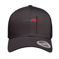 Carbon Type R Racing Stripe Retro Trucker Cap | Artistshot