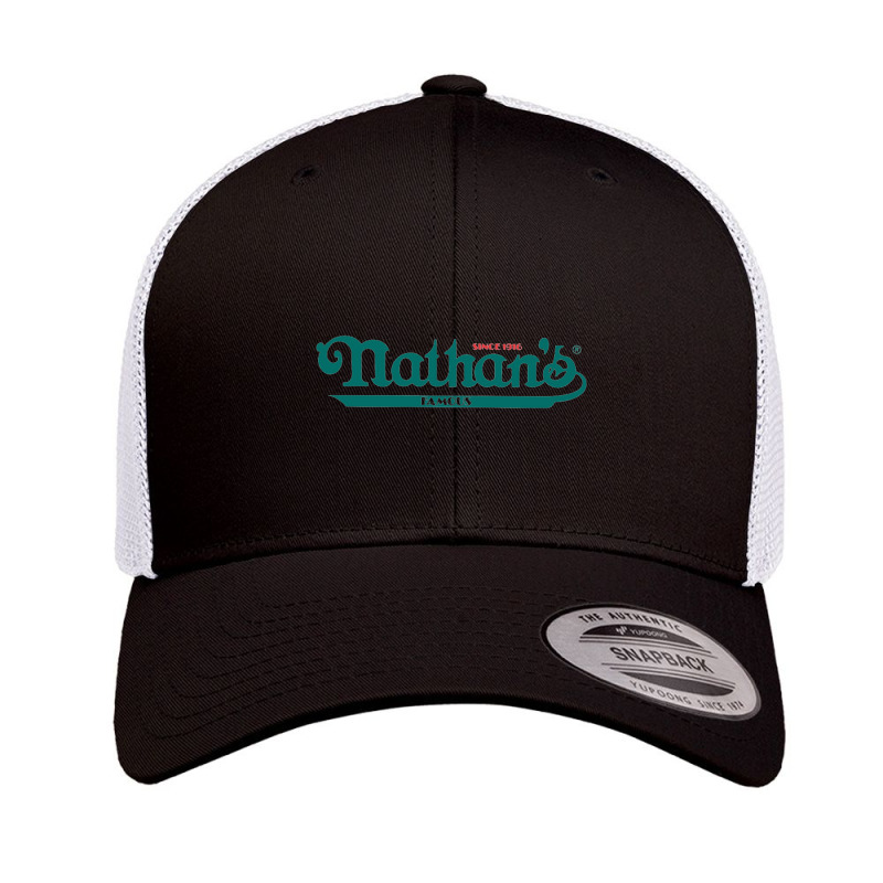 Nathan's Famous Resto Retro Trucker Cap by Leslietorresw | Artistshot