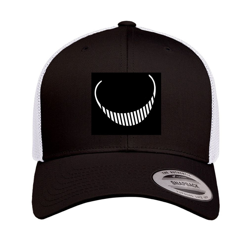 The Smiler _amp_quot_smile_amp_quot_ Face Covering,mask Retro Trucker Cap by cm-arts | Artistshot