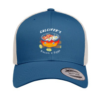 Calcifer's Bacon And Egg Cook Food Lover Retro Trucker Cap | Artistshot