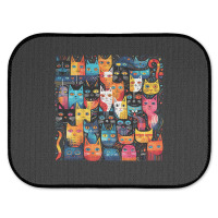 Cats Of The Clans Rear Car Mat | Artistshot