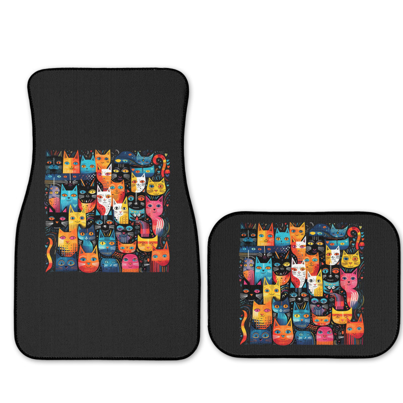 Cats Of The Clans Full Set Car Mats | Artistshot