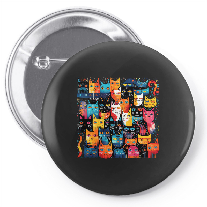 Cats Of The Clans Pin-back Button | Artistshot