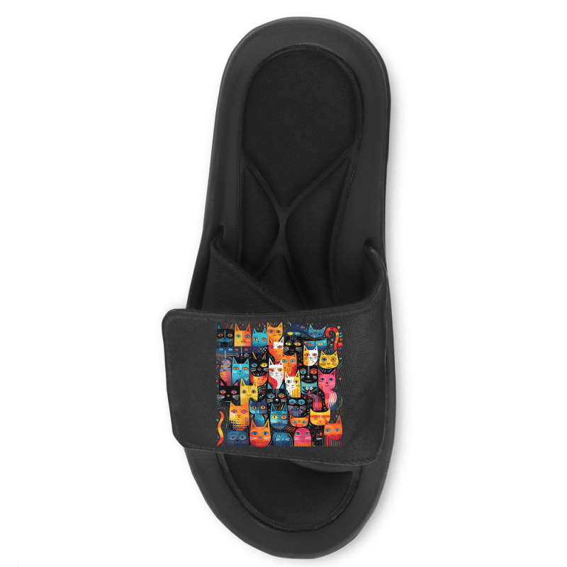 Cats Of The Clans Slide Sandal | Artistshot