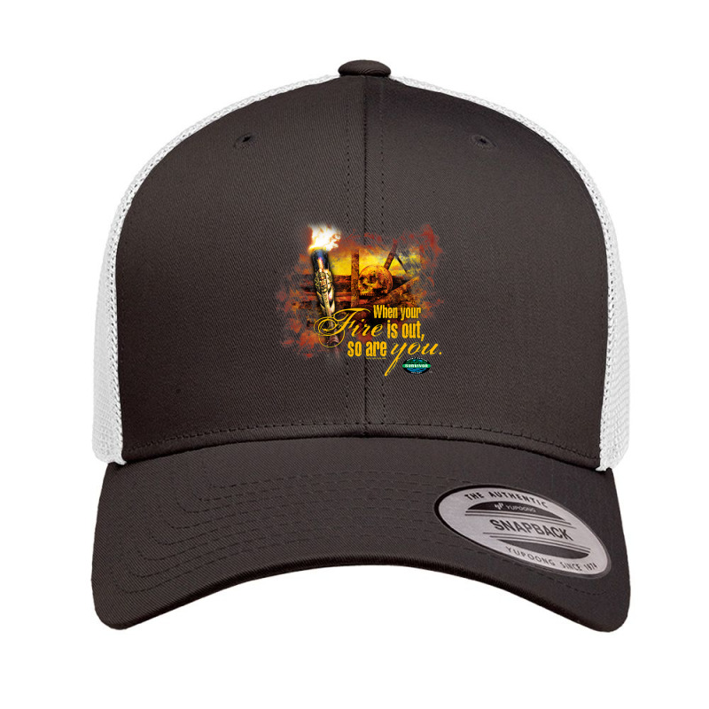 Survivor Fires Out Retro Trucker Cap by atereabag | Artistshot