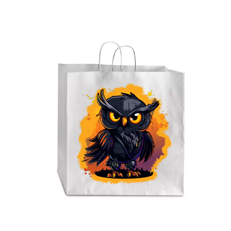 Owl Art Jumbo Paper Bag - 18 X 7 X 18 3/4 | Artistshot