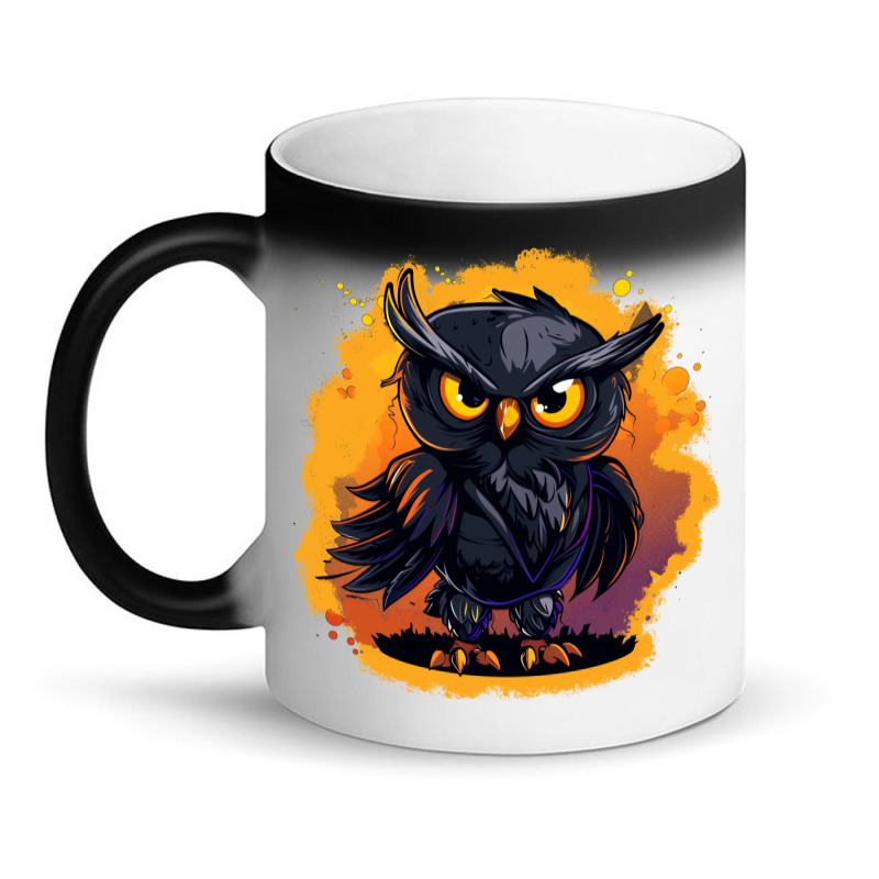 Owl Art Magic Mug | Artistshot