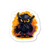 Owl Art Sticker | Artistshot