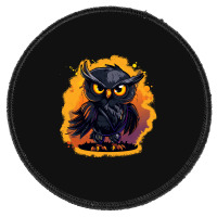 Owl Art Round Patch | Artistshot