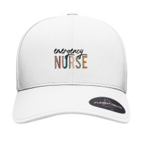 Emergency Nurse Leopard Nurse Gift Seamless Cap | Artistshot