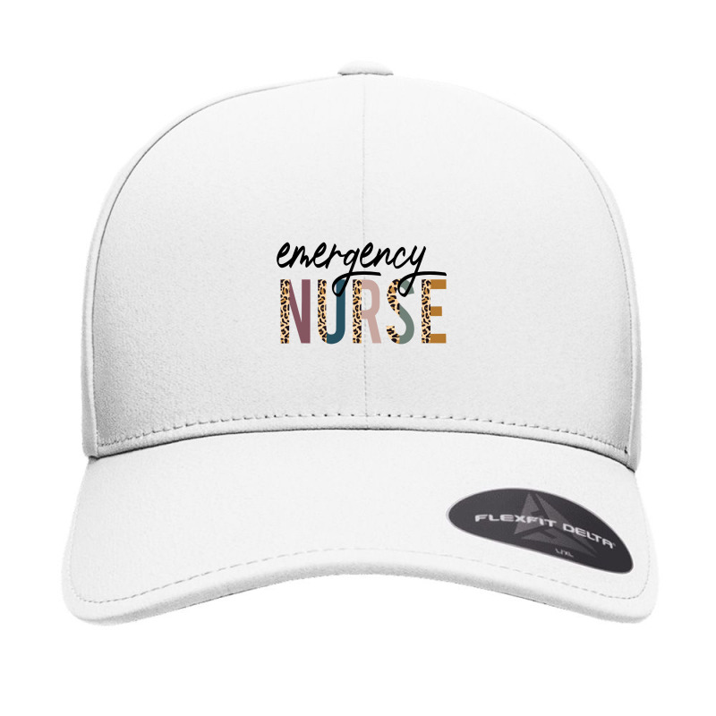 Emergency Nurse Leopard Nurse Gift Seamless Cap | Artistshot