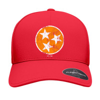 Tennessee Shirt State Flag Orange & White Vintage Est. 1796 Seamless Cap | Artistshot