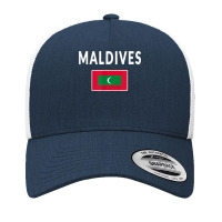 Maldives Maldivian Tee Flag Souvenir Gift Male Yupoong Trucker Cap | Artistshot