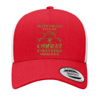 Combat Engineer Smiles Usa Military Sapper Premium Yupoong Trucker Cap | Artistshot