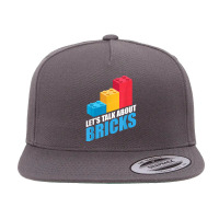 Building Bricks Blocks Fan Master Builder Bricklayer Son Toy T Shirt 5 Panel Snapback Cap | Artistshot