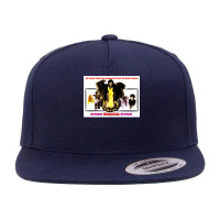 Music Retro Vampires Gift Men 5 Panel Snapback Cap | Artistshot