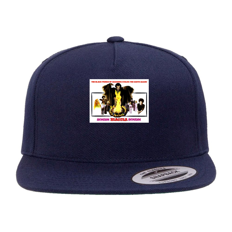 Music Retro Vampires Gift Men 5 panel snapback cap by ArtistKelton | Artistshot