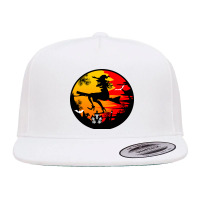 Halloween Graphic T-shirt Design And Typography 5 Panel Snapback Cap | Artistshot