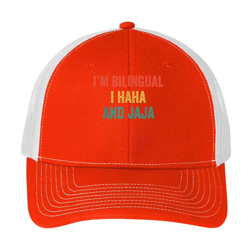 Im Bilingual I Haha And Jaja Funny Spanish Spanglish Teacher T Shirt Pa Trucker Cap by tuckeynkriccijea | Artistshot