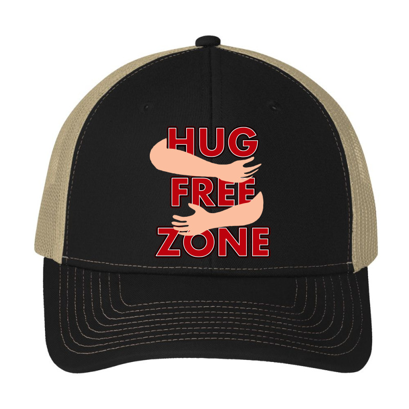 Hug Free Zone   Social Distancing Funny Pa Trucker Cap by liebegrafik | Artistshot