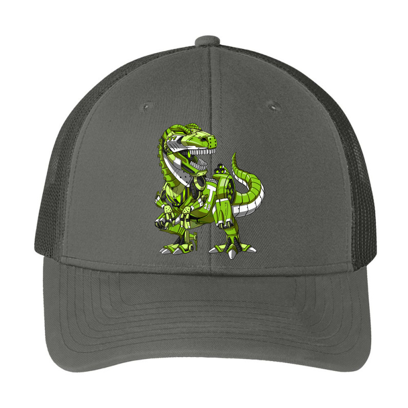 T-rex Dinosaur Robot Futuristic Science Fiction Boys Kids Character An Pa Trucker Cap by JazmineDesign | Artistshot