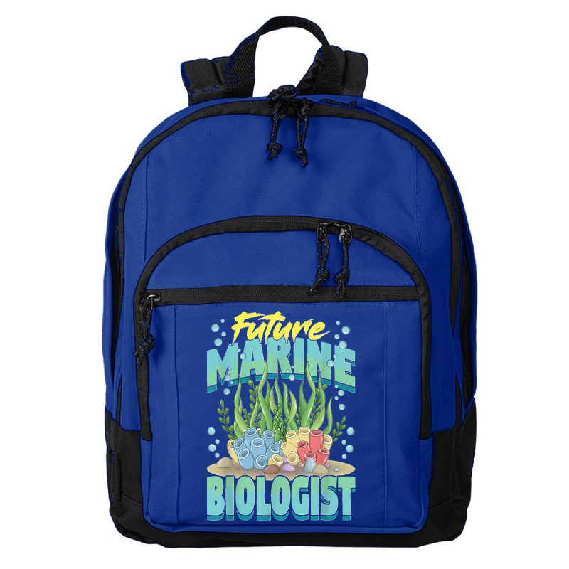 Future Marine Biologist Ocean Life Marine Biology Student Basic Backpack | Artistshot