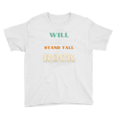 Like A Rock Slap Inspired Birthday Gift Fathers Mothers Day T Shirt Youth Tee Designed By Nasus0152