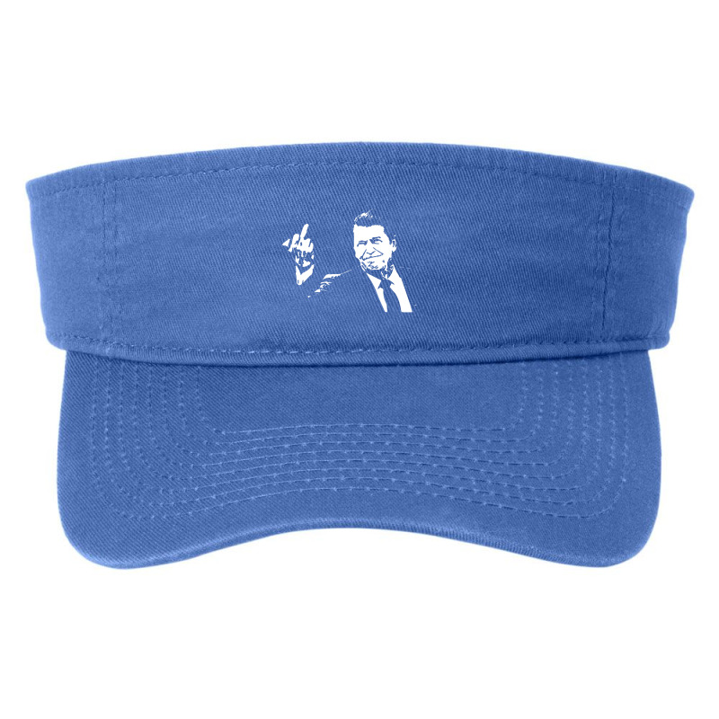 Ronald Reagan Flipping Fashion Visor by lapilune | Artistshot