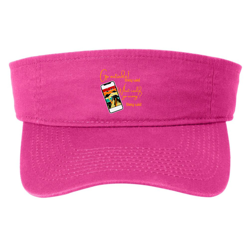 Go Outside Fashion Visor by Admiral Art | Artistshot