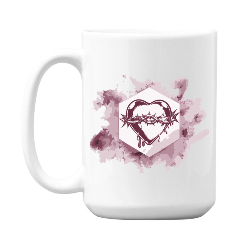 Bleeding Heart 15 Oz Coffee Mug | Artistshot