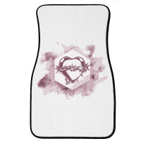 Bleeding Heart Front Car Mat | Artistshot