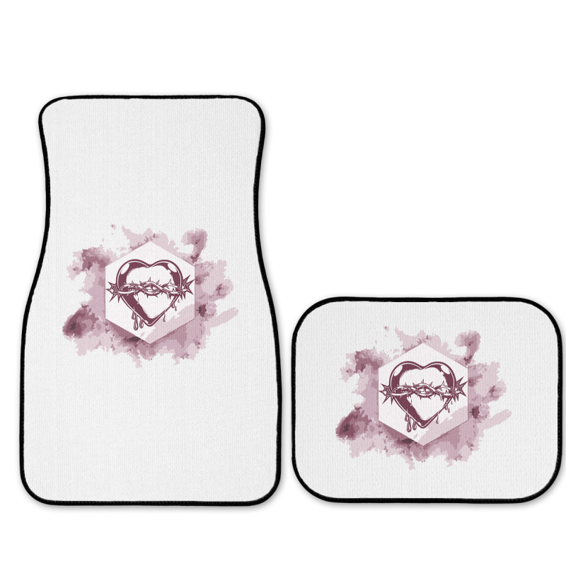 Bleeding Heart Full Set Car Mats | Artistshot