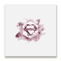 Bleeding Heart Metal Print Square | Artistshot