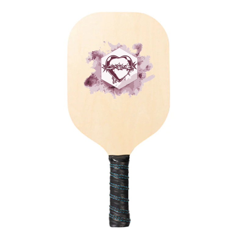 Bleeding Heart Pickleball Paddle | Artistshot