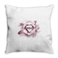 Bleeding Heart Throw Pillow | Artistshot