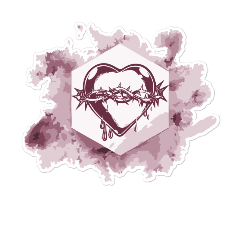 Bleeding Heart Sticker | Artistshot