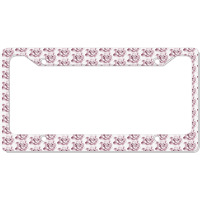 Bleeding Heart License Plate Frame | Artistshot