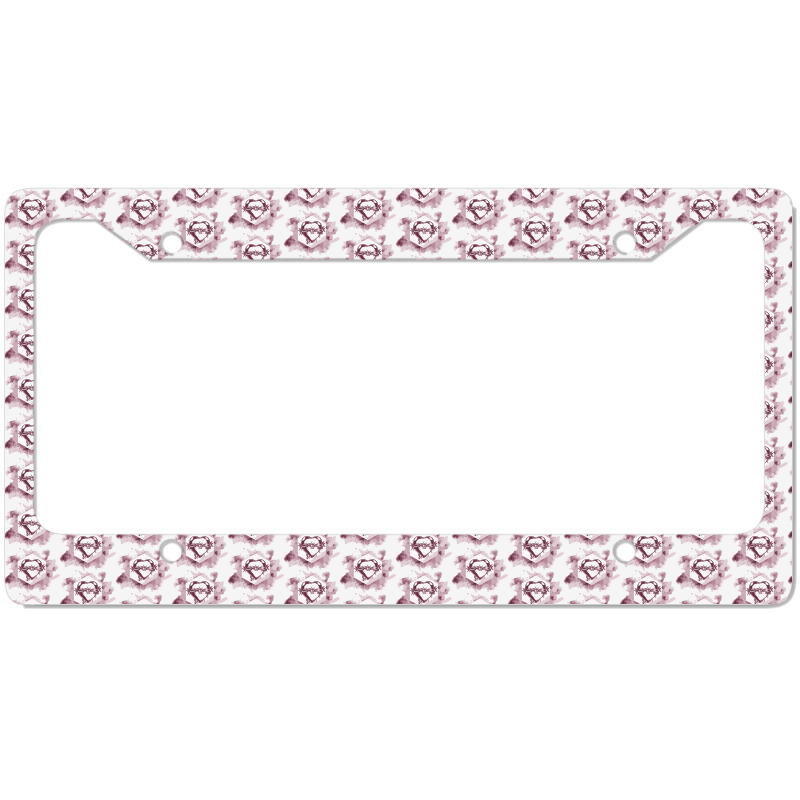 Bleeding Heart License Plate Frame | Artistshot