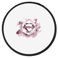 Bleeding Heart Round Patch | Artistshot