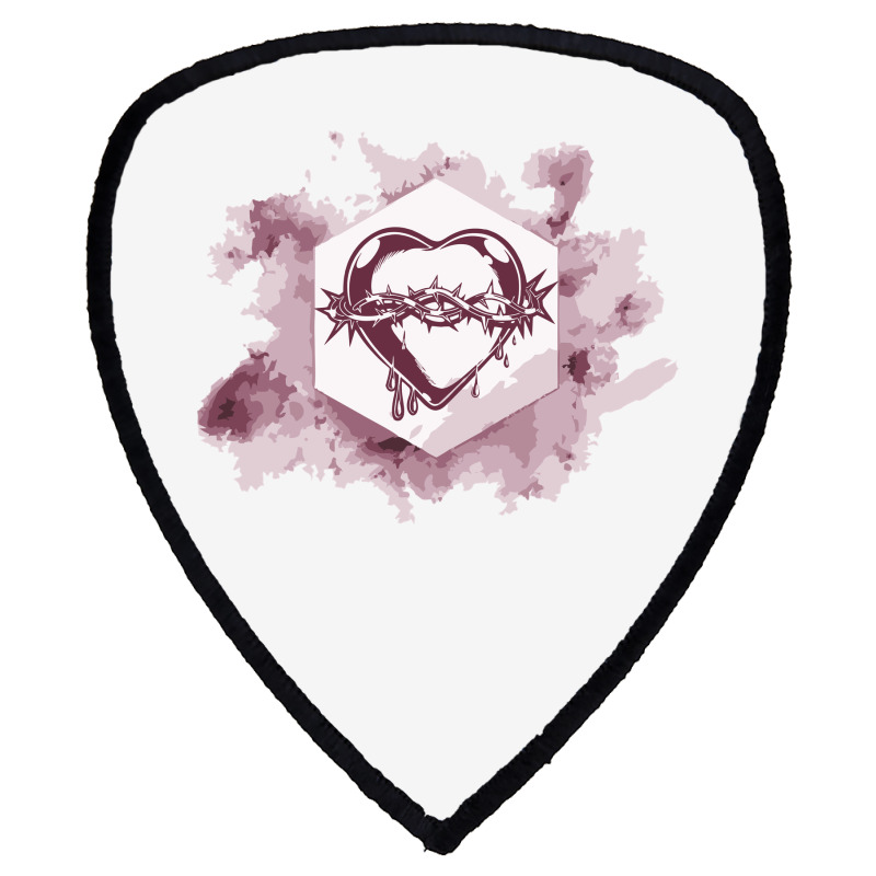 Bleeding Heart Shield S Patch | Artistshot