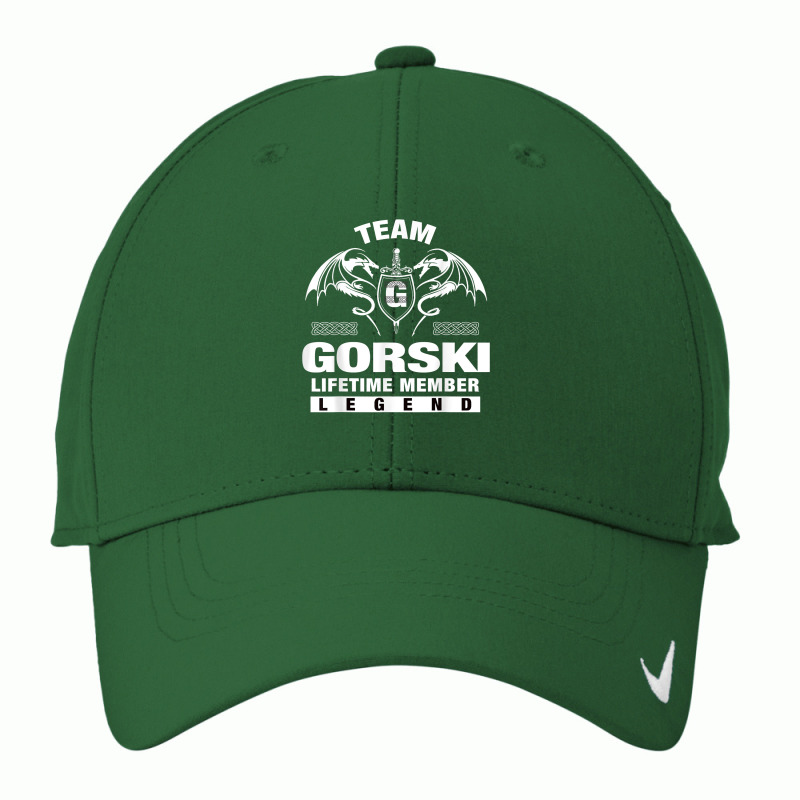 Team Gorski Lifetime Member Gifts T Shirt Nike Dri-FIT Cap by tognifx | Artistshot