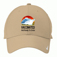 Vaccinated And Ready To Cruise Essential Nike Dri-fit Cap | Artistshot