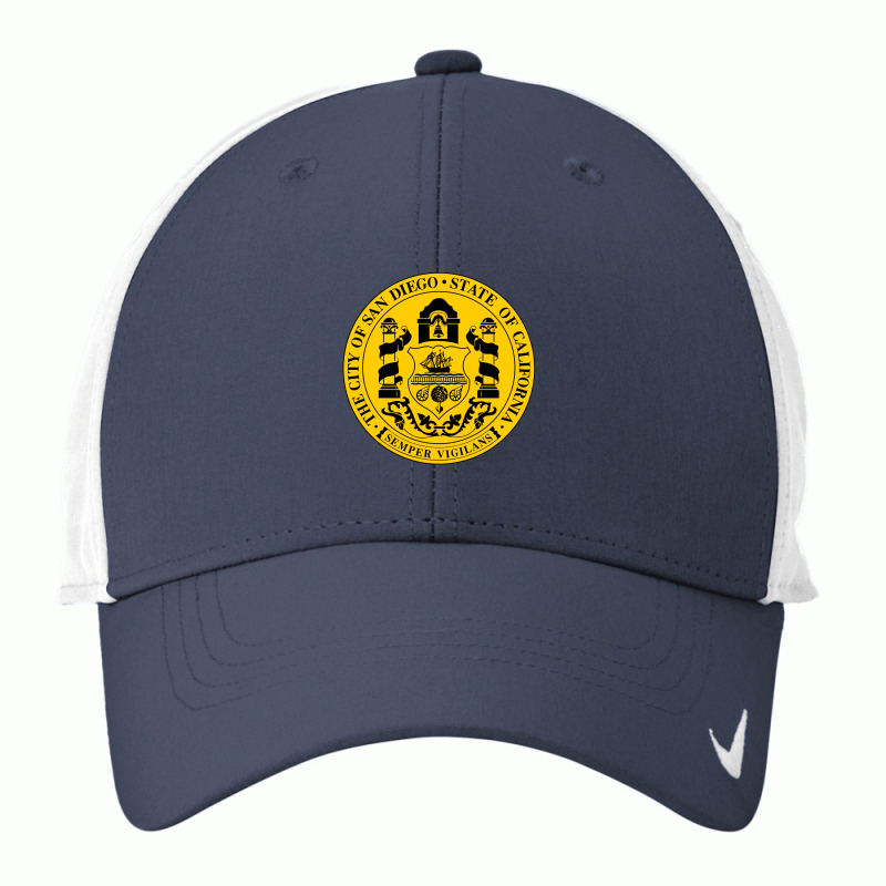 Seal Of San Diego, California Nike Dri-FIT Cap by Qunansa | Artistshot