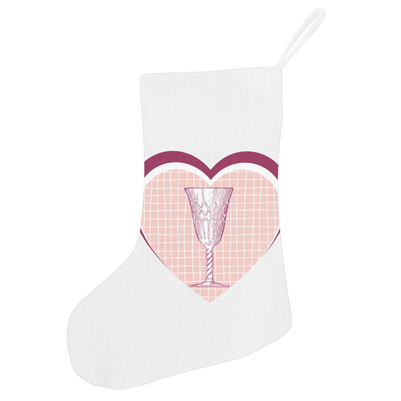 Crystal Goblet Holiday Stocking | Artistshot