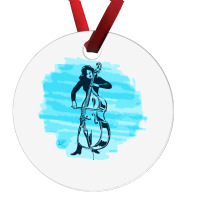 Cellist Woman Ornament | Artistshot